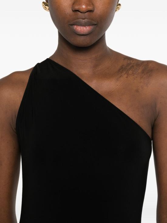 26SS 노마카말리 미디 원피스 KK4253PLT16001 BLACK - NORMA KAMALI