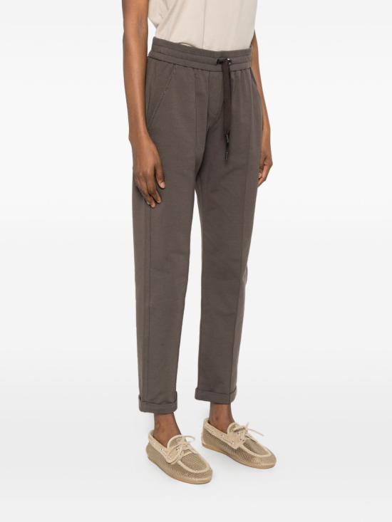 26SS 브루넬로 쿠치넬리 스트레이트 팬츠 MH827FB799C8589 BROWN - BRUNELLO CUCINELLI