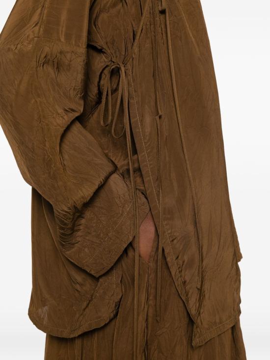 26SS 우마 왕 반팔 티셔츠 UP1013UW240 CAMEL - UMA WANG