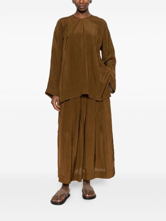 26SS 우마 왕 반팔 티셔츠 UP1013UW240 CAMEL - UMA WANG