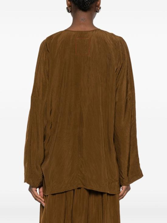 26SS 우마 왕 반팔 티셔츠 UP1013UW240 CAMEL - UMA WANG