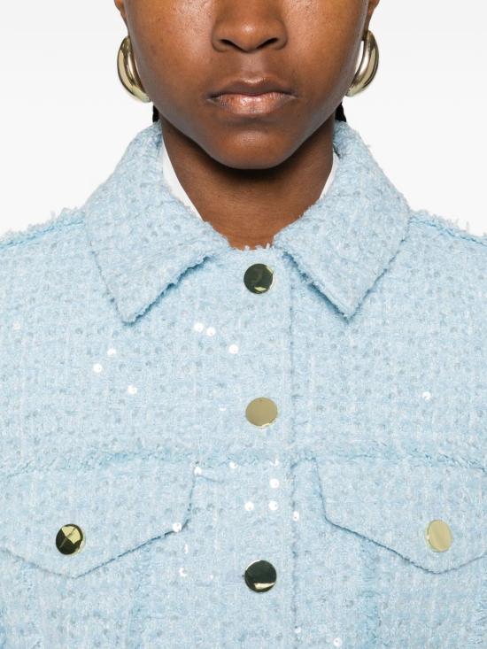 26SS 앨리스 앤 올리비아 자켓 CC512W04212I439 CLEAR BLUE - ALICE & OLIVIA