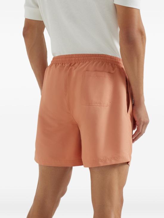26SS 브루넬로 쿠치넬리 로고 스윔 팬츠 MW817043CZN57 ORANGE - BRUNELLO CUCINELLI