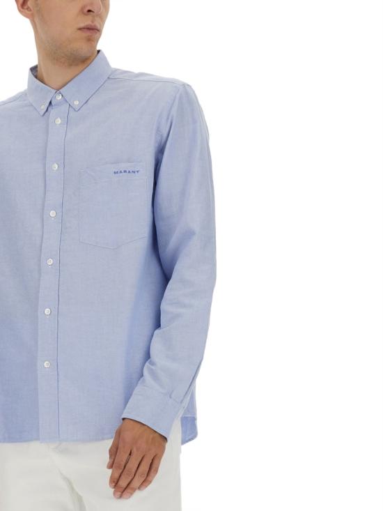 26SS 이자벨마랑 긴팔 셔츠 CH0041HAB1I14H 30FB FADED BLUE - ISABEL MARANT