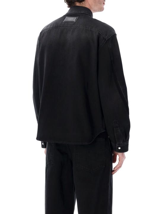 26SS 지방시 긴팔 셔츠 BM616V5110 001 BLACK - GIVENCHY