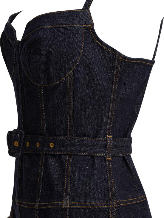 26SS 셀프 포트레이트 미디 원피스 RS26815MABL BLUE INDIGO BLUE - SELF PORTRAIT