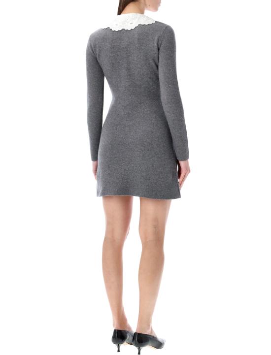 26SS 셀프 포트레이트 미디 원피스 RS26106SGR GREY - SELF PORTRAIT