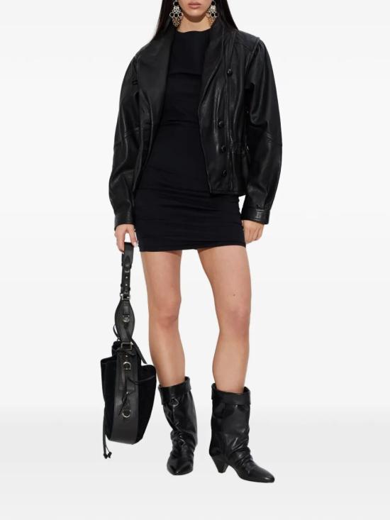 26SS 이자벨마랑에뚜왈 미디 원피스 RO1038FAA1N41I 01BK BLACK - ISABEL MARANT ETOILE