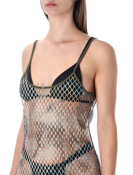 26SS 디젤 미디 원피스 A204390BKBD E7409 MULTICOLOR - DIESEL