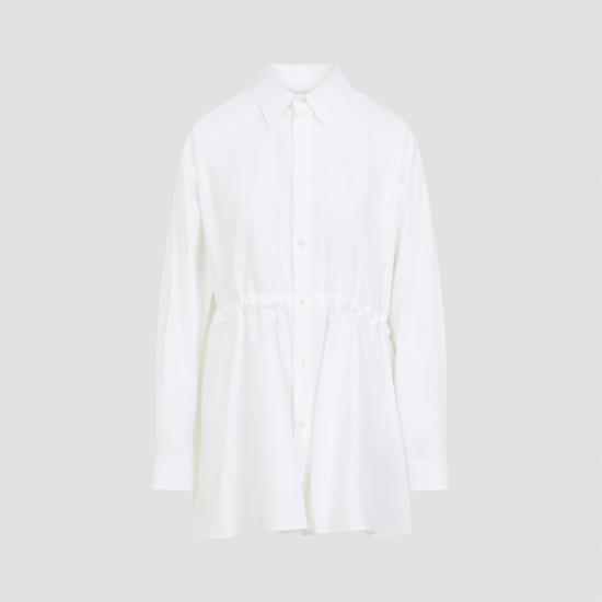 26SS 발렌시아가 숏 원피스 852450 TRM28 9000 WHITE