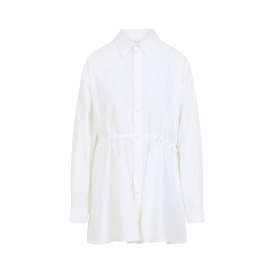 26SS 발렌시아가 숏 원피스 852450 TRM28 9000 WHITE - BALENCIAGA