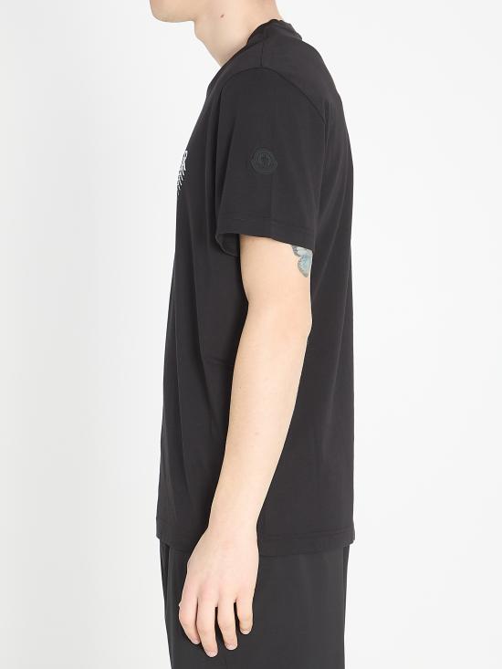 26SS 몽클레어 반팔 티셔츠 L10918C0002289AYW999 black - MONCLER