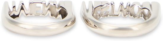  비비안웨스트우드 반지 6404018I01P019P019 Silver - VIVIENNE WESTWOOD