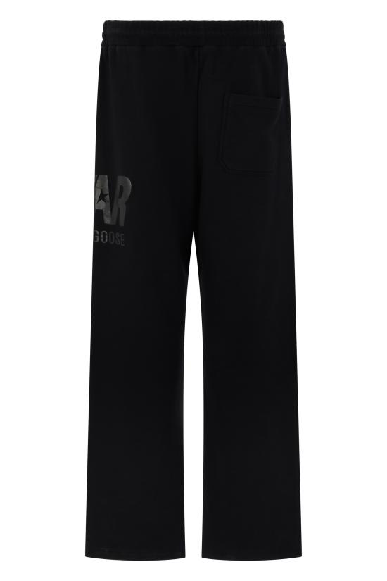 25FW 골든구스 스트레이트 팬츠 GUP02123P00180390100 black - GOLDEN GOOSE