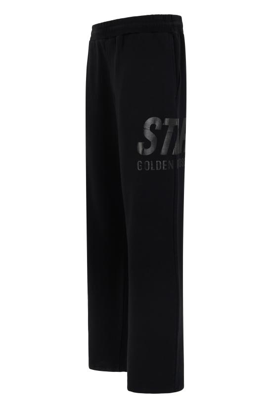 25FW 골든구스 스트레이트 팬츠 GUP02123P00180390100 black - GOLDEN GOOSE