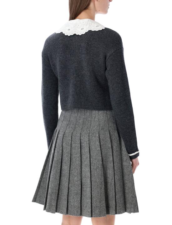 26SS 셀프 포트레이트 스웨터 RS26121CBGR GREY - SELF PORTRAIT