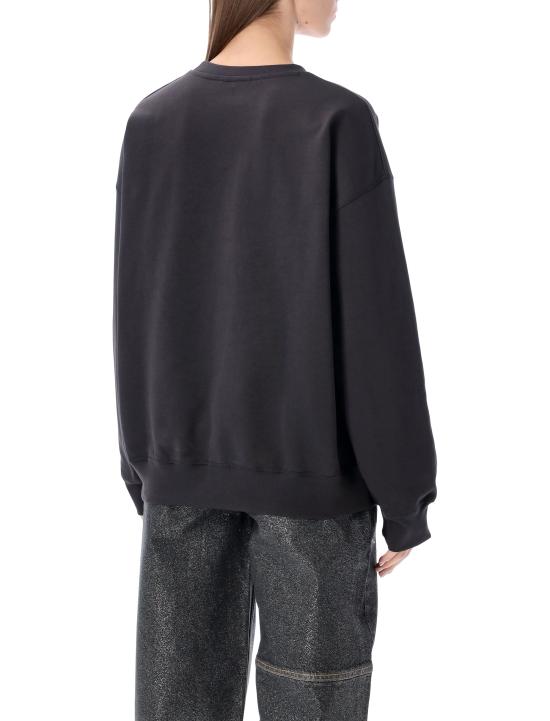 26SS 가니 베어 스웨트셔츠 A106002711032 252 PHANTOM BLACK - GANNI