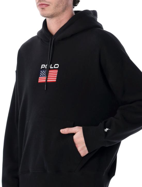 26SS 폴로 랄프로렌 후드 티셔츠 710P05442 003 BLACK - POLO RALPH LAUREN