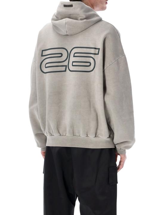 26SS 피어오브갓 후드 티셔츠 192HO256561F SG SMOKE GREY - FEAR OF GOD