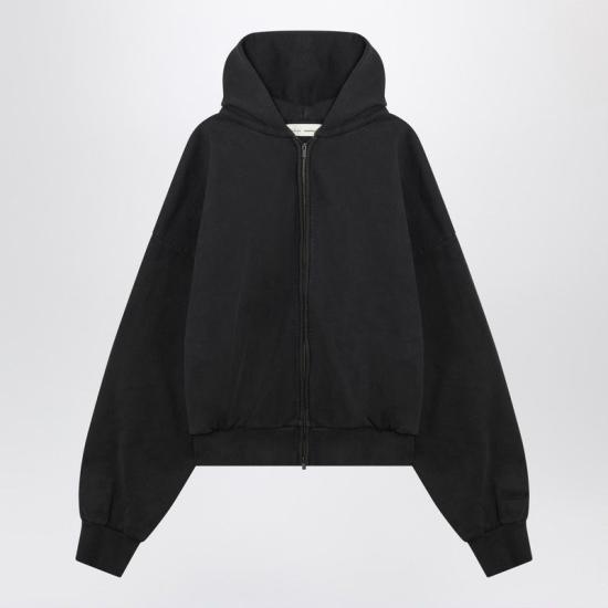 26SS 피어오브갓 백 로고 자수 후드 집업 192HO254782F VB VINTAGE BLACK