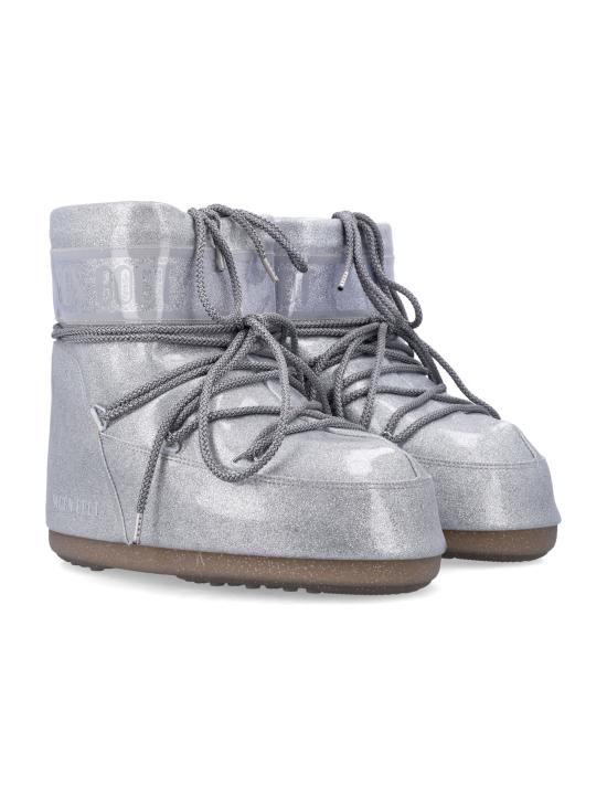 25FW 문부츠 아이콘 나일론 로우 부츠 80D1409440H001 Silver - MOON BOOT
