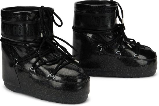 25FW 문부츠 아이콘 나일론 로우 부츠 80D1409440N001 black - MOON BOOT