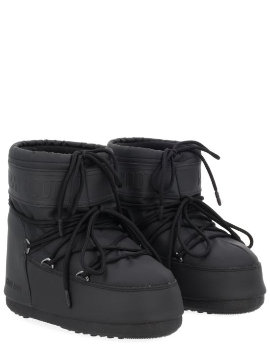 25FW 문부츠 아이콘 나일론 로우 부츠 80D1409380N001 black - MOON BOOT