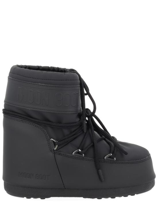 25FW 문부츠 아이콘 나일론 로우 부츠 80D1409380N001 black