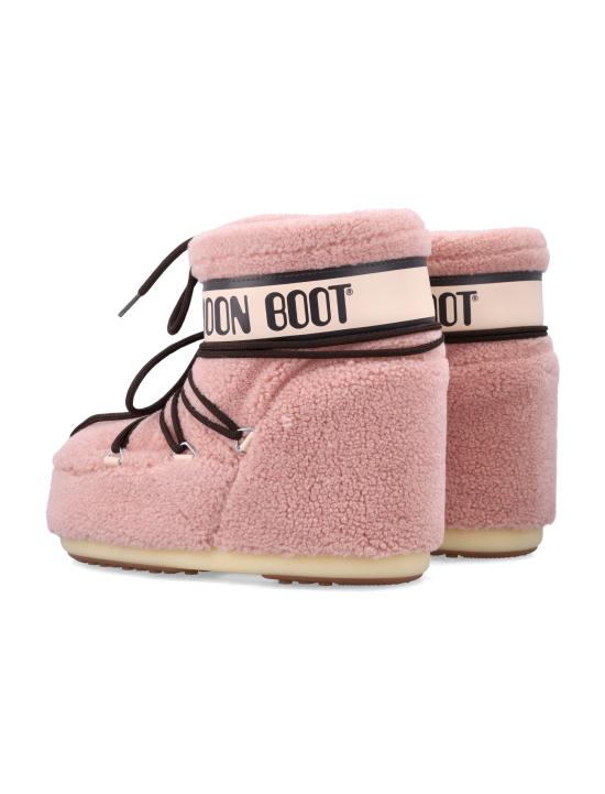 25FW 문부츠 아이콘 나일론 로우 부츠 80D1409700J001 Pink - MOON BOOT