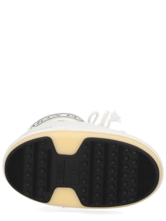 25FW 문부츠 아이콘 나일론 로우 부츠 80D1409340A009 White - MOON BOOT