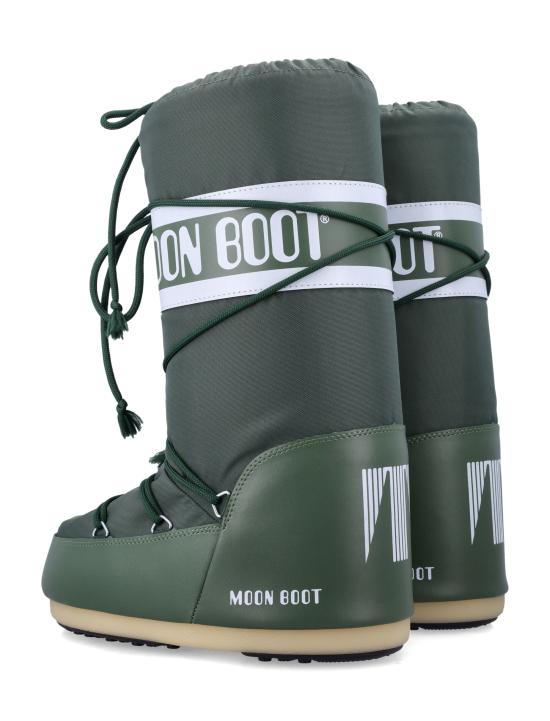 25FW 문부츠 아이콘 나일론 부츠 80D1400440G016 green - MOON BOOT