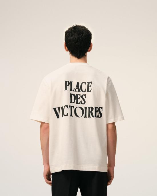 26SS 아미 반팔 티셔츠 UTS387726 136 WHITE - AMI