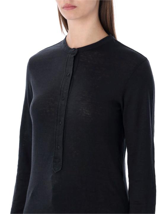 26SS 이자벨마랑에뚜왈 긴팔 티셔츠 TS0306FAB1N17E 01BK BLACK - ISABEL MARANT ETOILE
