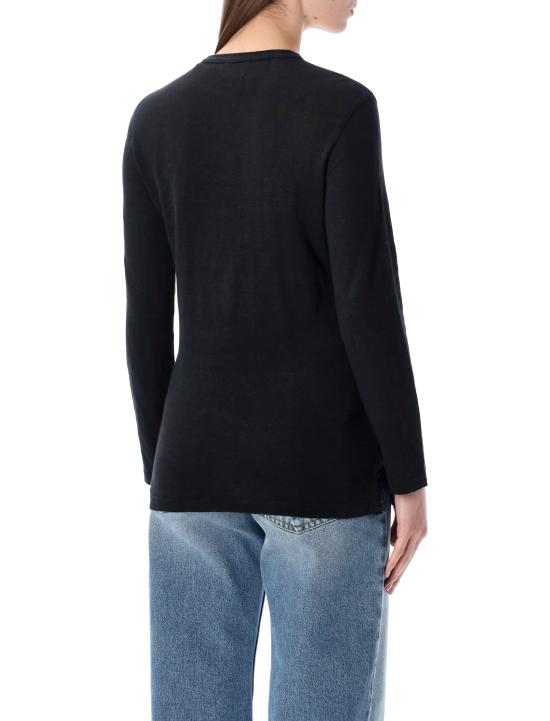 26SS 이자벨마랑에뚜왈 긴팔 티셔츠 TS0306FAB1N17E 01BK BLACK - ISABEL MARANT ETOILE