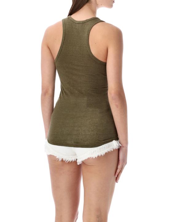 26SS 이자벨마랑에뚜왈 반팔 티셔츠 TS0261FBB1N17E 67DK DARK KHAKI - ISABEL MARANT ETOILE