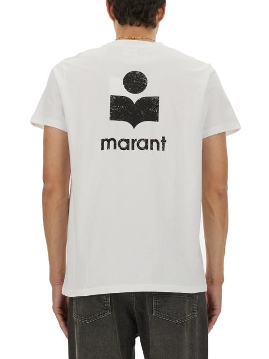 26SS 이자벨마랑 반팔 티셔츠 TS0047HAB1N19H WHBK WHITE - ISABEL MARANT