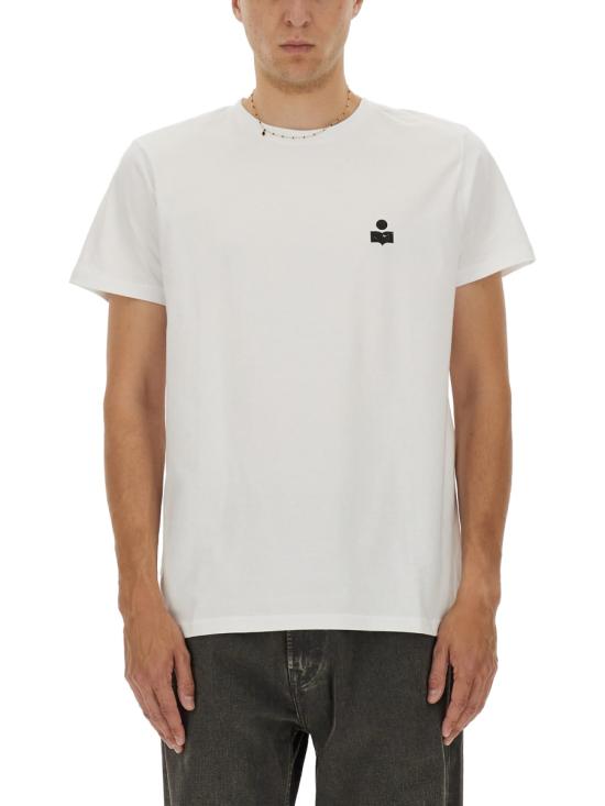 26SS 이자벨마랑 반팔 티셔츠 TS0047HAB1N19H WHBK WHITE
