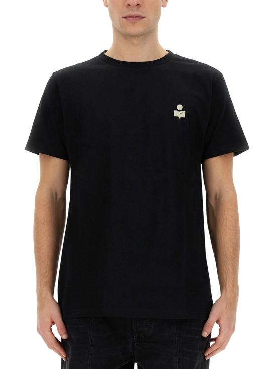 26SS 이자벨마랑 반팔 티셔츠 TS0047HAB1N19H BKEC BLACK - ISABEL MARANT