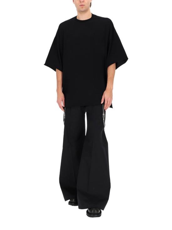 26SS 릭 오웬스 반팔 티셔츠 RU01F2283JA 09 BLACK - RICK OWENS