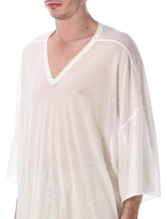 26SS 릭 오웬스 반팔 티셔츠 RR01F2279UC 11 MILK - RICK OWENS