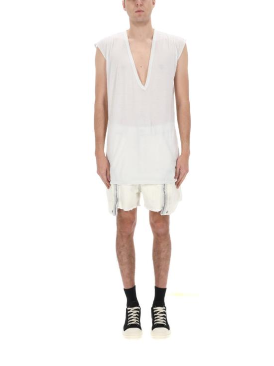 26SS 릭 오웬스 반팔 티셔츠 DU01F4157BH 51 MILK WASH