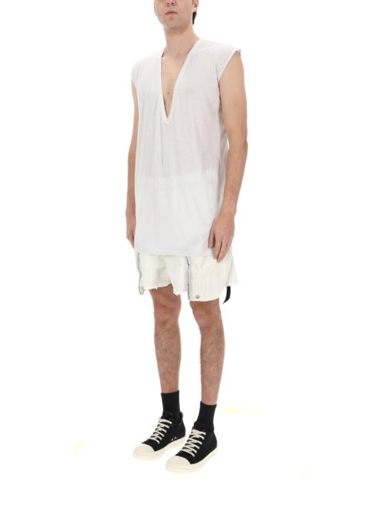 26SS 릭 오웬스 반팔 티셔츠 DU01F4157BH 51 MILK WASH - RICK OWENS