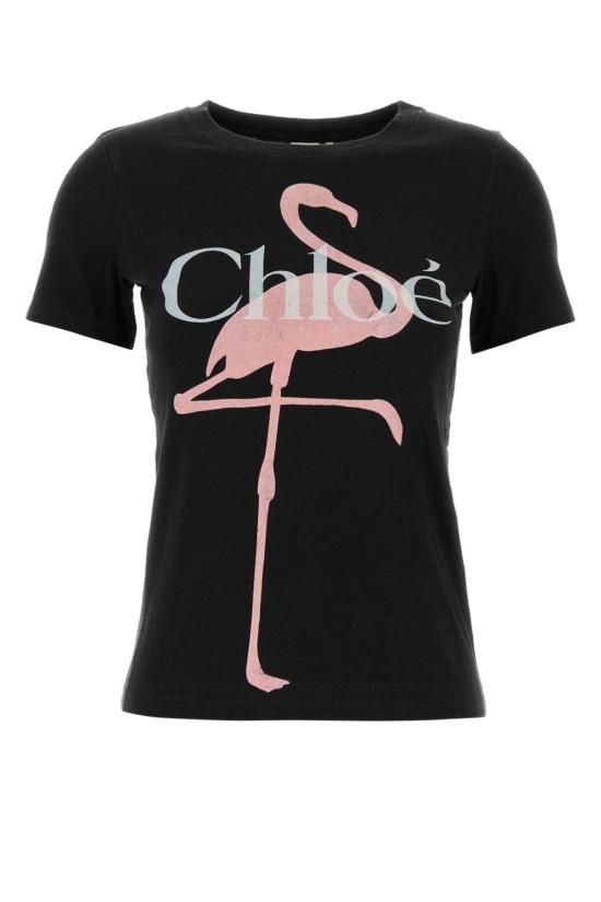 26SS 끌로에 반팔 티셔츠 CH26SJH08194 070 ASH BLACK