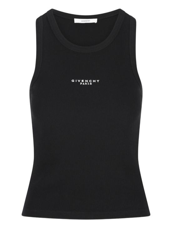 26SS 지방시 민소매 티셔츠 BW70FPP7BR 001 BLACK