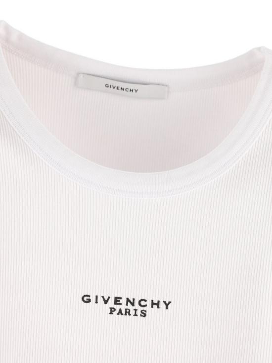 26SS 지방시 민소매 티셔츠 BW70FPP7BR 100 WHITE - GIVENCHY