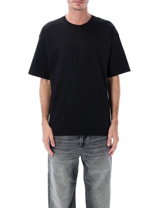 26SS 디젤 반팔 티셔츠 A215620PLAT 9XX BLACK