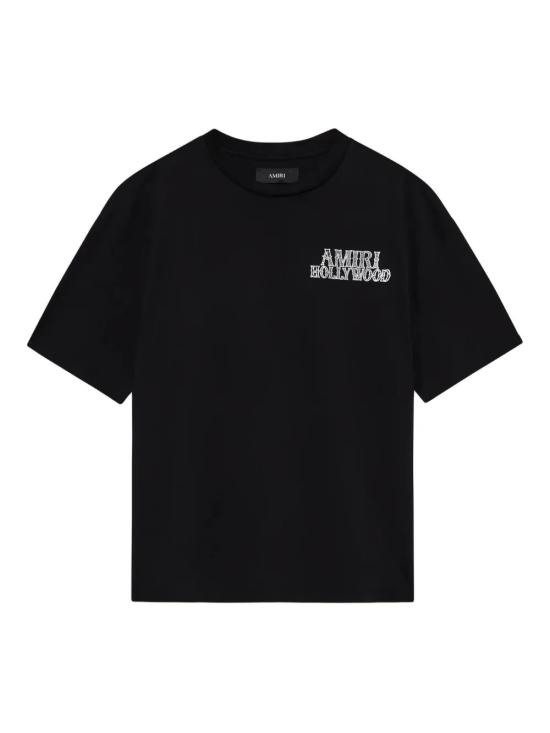 26SS 아미리 반팔 티셔츠 AMTOJR1035 001 BLACK