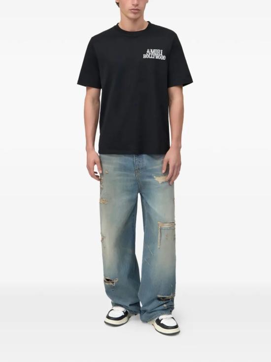 26SS 아미리 반팔 티셔츠 AMTOJR1035 001 BLACK - AMIRI