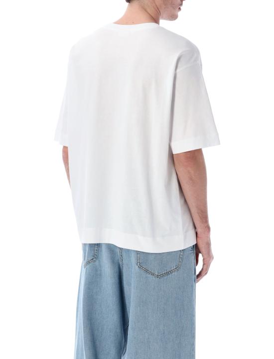 26SS 드리스 반 노튼 반팔 티셔츠 0211103603 001 WHITE - DRIES VAN NOTEN