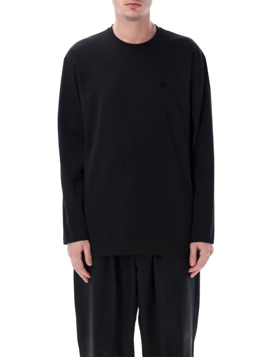 26SS 와이쓰리 긴팔 티셔츠 KQ9778 BLK BLACK